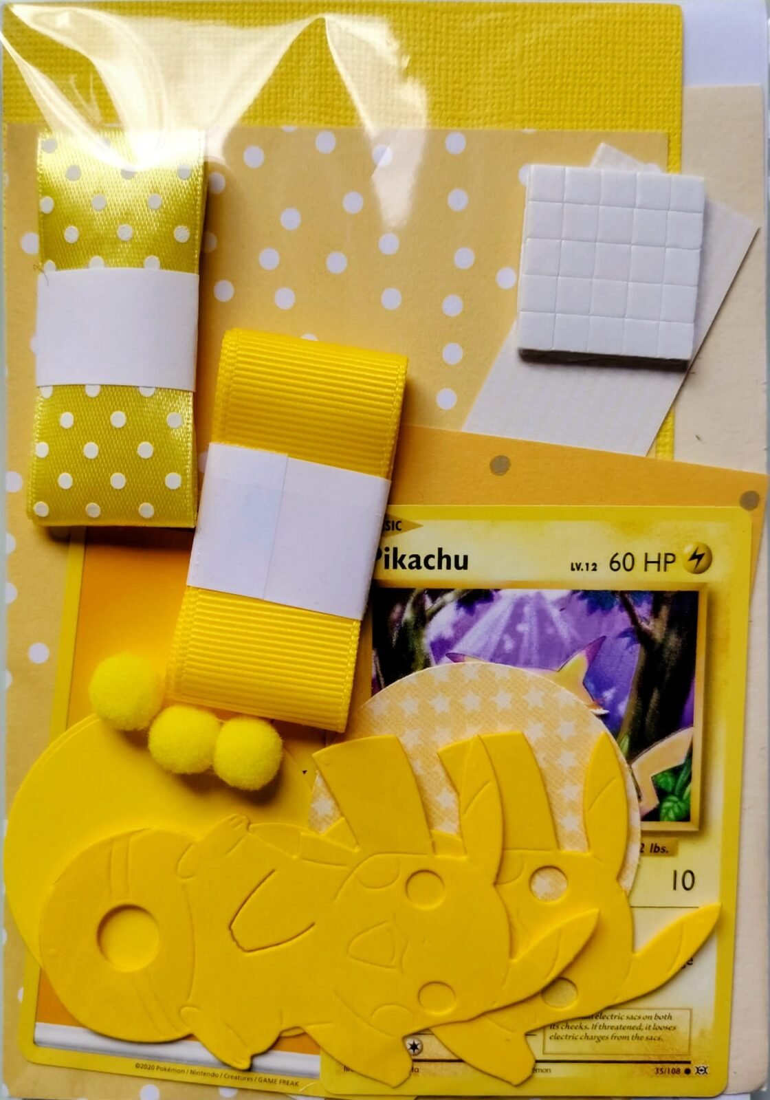 Pikachu Card Making Kit