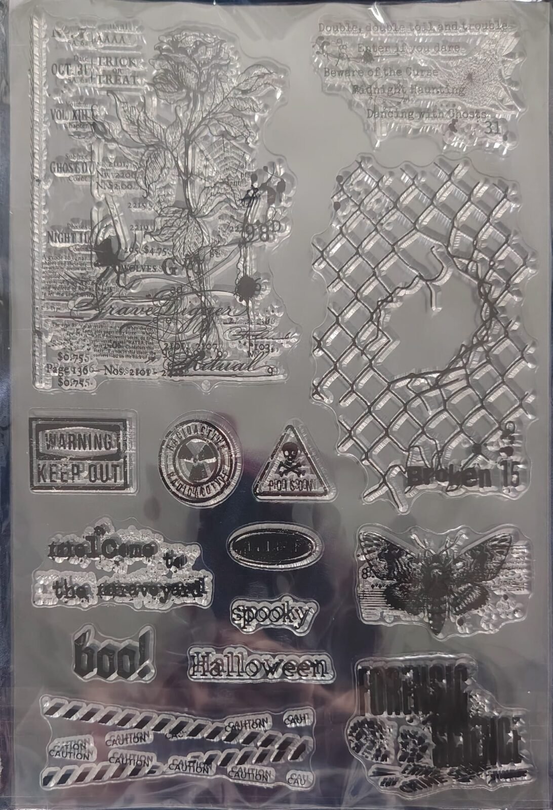 Set of 14 Spooky Halloween