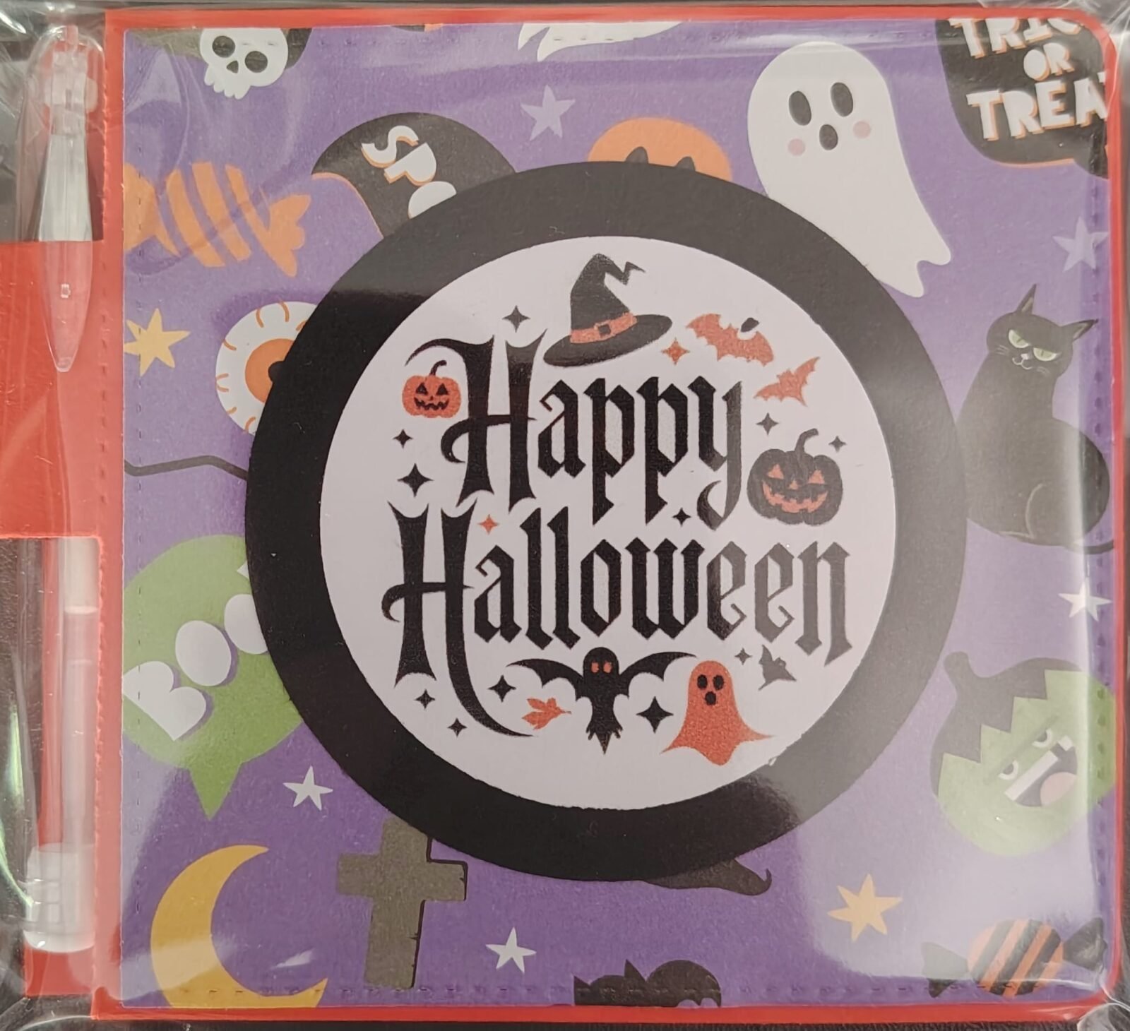 Halloween Sticky Notepad and Pen Set